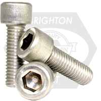 5/8"-18 x 3 1/2" Socket Head Cap Screws, 18-8 Stainless Steel A2, Partially Threaded, Fine, Qty 25