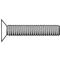 M8-1.25 x 70 mm Machine Screws, Phillips Flat Head, Zinc Cr+3, DIN 965A, Qty 50