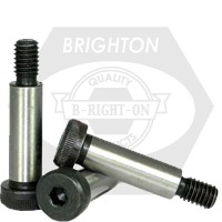 3/8"-5/16-18 x 4 1/4" Socket Shoulder Screws, Non-Standard, Thermal Black Oxide, Alloy Steel, Qty 25