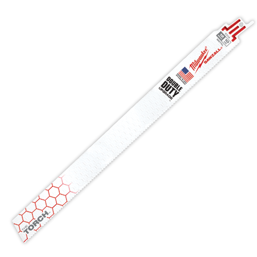 Milwaukee 48-01-2714 12 in. 10 TPI THE TORCH SAWZALL Blades-Bulk 25