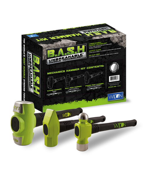 WILTON WL9-11111 B.A.S.H Mechanics Hammer Kit