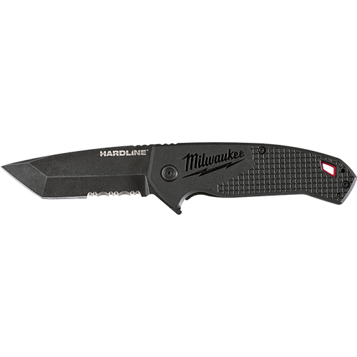 Milwaukee 48-22-1998 3 in. HARDLINE Serrated Tanto Blade Pocket Knife