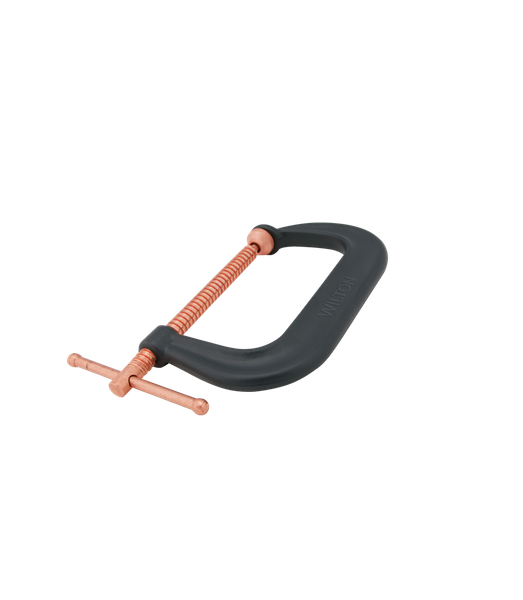 WILTON WL9-14243 404P, Spark-Duty Drop Forged C-Clamp, 0 - 4-1/4 Opening, 3-1/4 Throat Depth