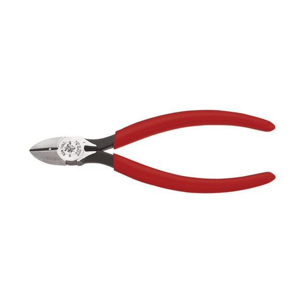 Klein Tools D240-6 Diagonal Cutting Pliers, High-Leverage, Stripping, 6-Inch