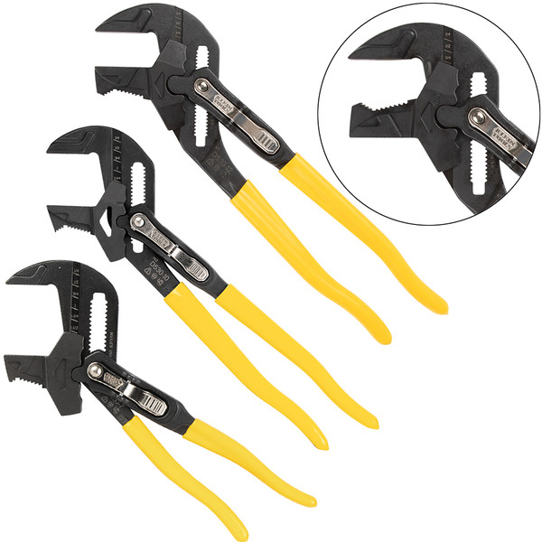 Klein Tools D53003KIT Plier Wrench Set, 3-Piece