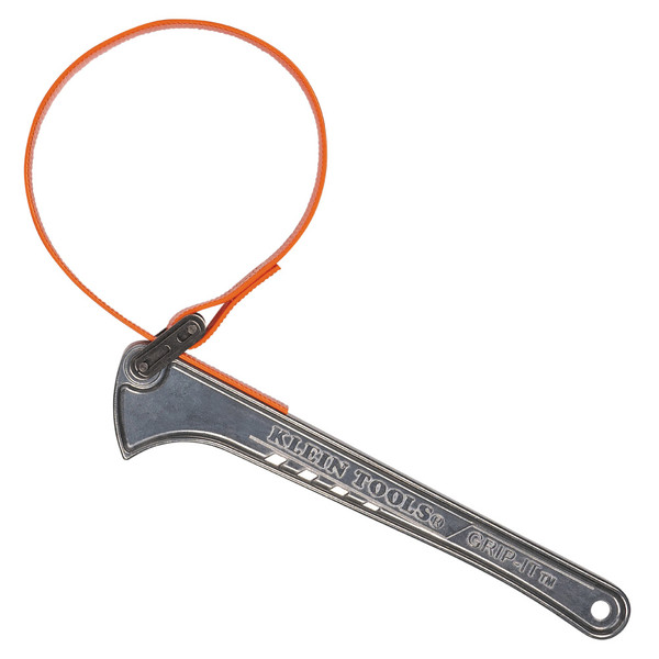 Klein Tools S12HB Grip-It Strap Wrench , 1-1/2 to 5-Inch, 12-Inch Handle