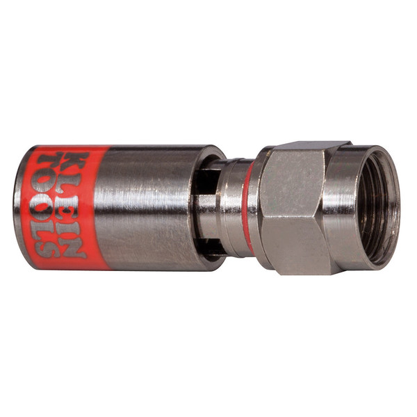 Klein Tools VDV812-618 Universal F-Compression Connectors RG59 50-Pack