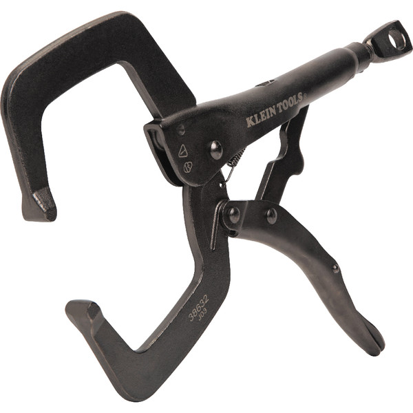 Klein Tools 38632 C-Clamp Locking Pliers With Standard Jaws, 11-Inch
