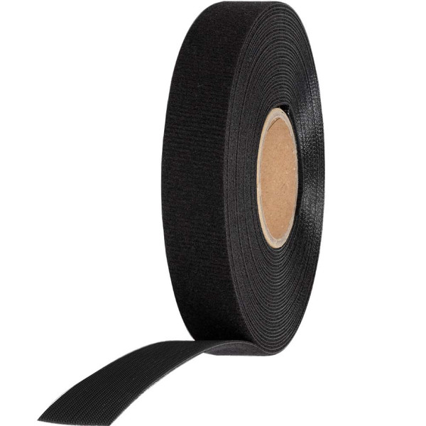 Klein Tools 450-950 Hook and Loop Tape, 3/4-Inch, 25-Foot, Black, Custom Length Cable Ties