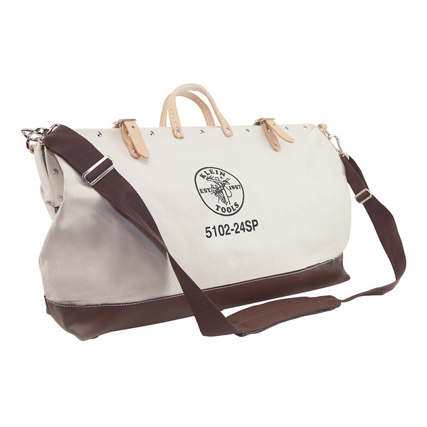 Klein Tools 5102-24SP Deluxe Tool Bag, Canvas, 17 Pockets, 24-Inch