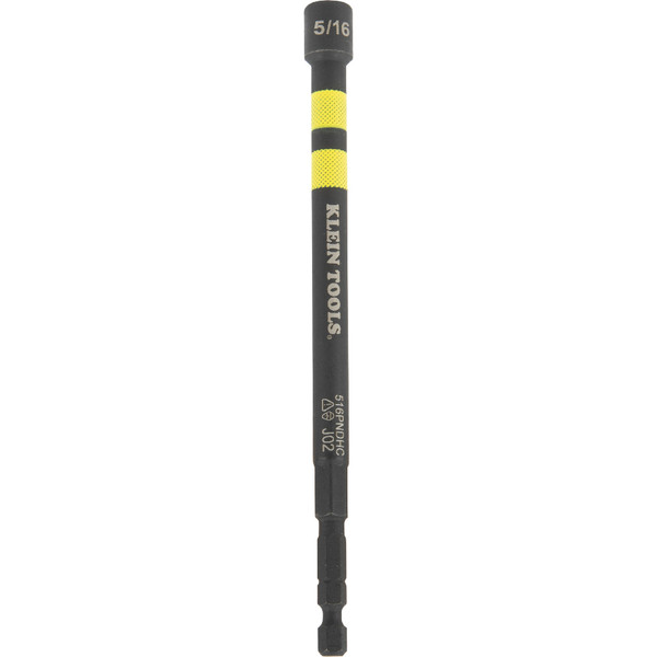 Klein Tools 516PNDHC 5/16-Inch Hollow Magnetic Color-Coded Power Nut Driver
