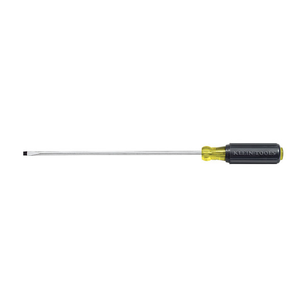 Klein Tools 608-10 1/8-Inch Cabinet Mini Screwdriver, 10-Inch Round Shank