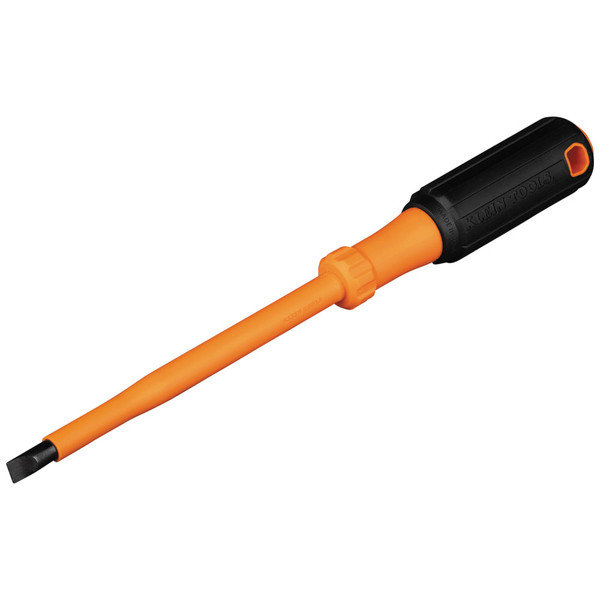 Klein Tools 6866INS Insulated Screwdriver, 5/16-Inch Cabinet, 6-Inch Round Shank