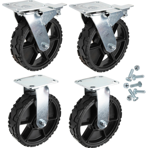 Klein Tools 54851MB MODbox Utility Cart 8" Wheel, 4-Pack