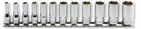 Ko-ken RS2300X/12 1/4 Sq. Dr. Socket set  4-14mm 6 point   12 pieces