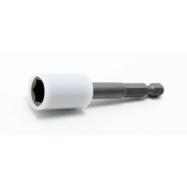 Ko-ken 113.150-14SV 1/4 Hex Dr. Nut Setter with Plastic Protector  14mm 6 point Length 150mm  Turnable POM cover