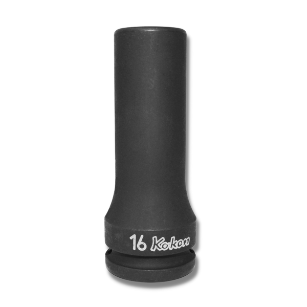 Ko-ken 15300M-16 5/8" Sq. Dr. 6-Point Deep Impact Socket in 16mm