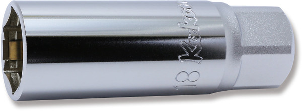 Ko-ken 4300C-18 1/2 Sq. Dr. 6 point  Clip Type Spark Plug Socket  18mm
