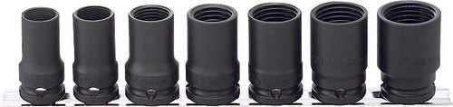Ko-ken RS14124/7 1/2 Sq. Dr. Lock Nut Buster Set  17-27.5mm   For Lock Nut 7 pieces