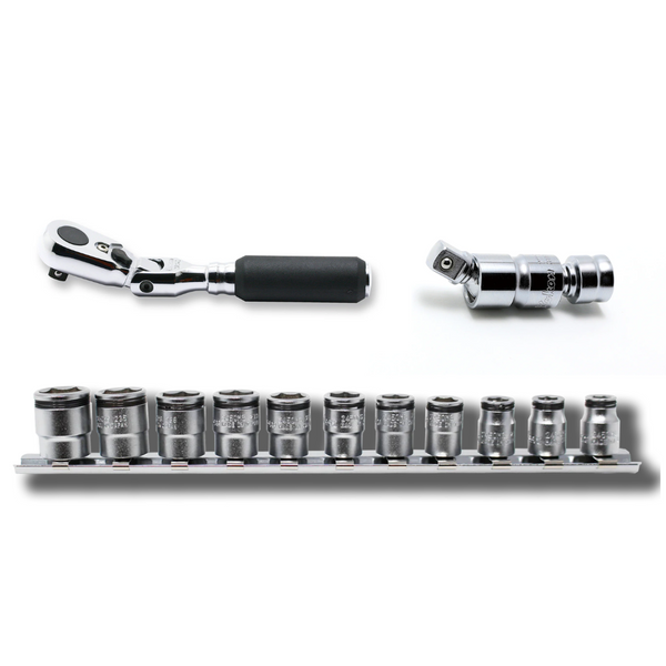 Ko-ken KB-2B5Z 1/4" Starter Bundle - Nut Grip & Z-Series