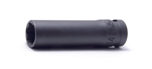Ko-ken 24310M-22 1/2 Sq. Dr. Socket  22mm Surface Length 77mm