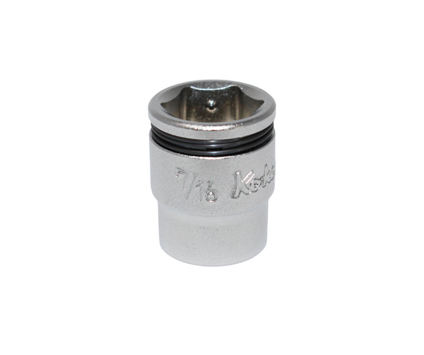 Ko-ken 2450AS-7/16 1/4 Sq. Dr. Short NUT GRIP® Socket - 7/16
