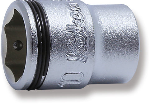Ko-ken 2450MS-6 1/4 Sq. Dr. Short NUT GRIP® Socket - 6mm