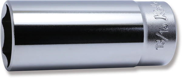 Ko-ken 3300A-13/16 3/8 Sq. Dr. Socket  13/16 6 point Length 65mm