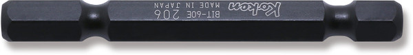 Ko-ken BIT-60E 1/4 Hex Dr. Bit   1/4" For BD042E 60mm