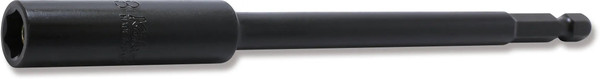 Ko-ken 115G.150-8 1/4 Hex Dr. Nut Setter  8mm 6 point Length 150mm Slide Magnet