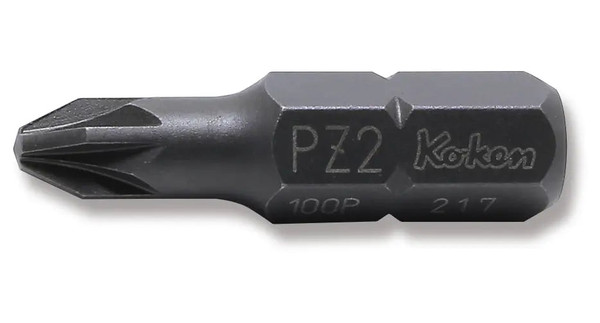 Ko-ken 100P.32-PZ2 5/16 Hex Dr. Bit  PZ2  Length 32mm