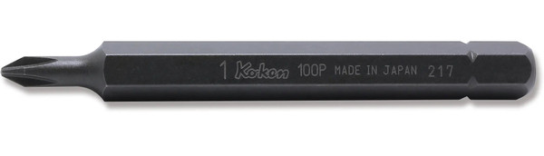 Ko-ken 100P.80-1 5/16 Hex Dr. Bit  PH1  Length 80mm