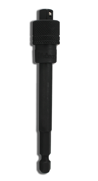 Ko-ken 110AL-100 E6.3 drive locking adaptors 1/4"M, 100mm Long
