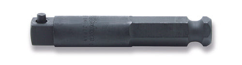 Ko-ken 186.75P-3/8 7/16 Hex Dr. Adaptor  3/8 Square Length 75mm Pin type