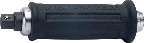 Ko-ken 4112G 1/2 Sq. Dr. Attack Driver    Length 163mm Rubber Grip