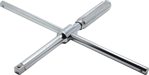 Ko-ken 4711X T Handle  1/2 Square Length 280 x 350mm Sliding Bar Free Turn Grip
