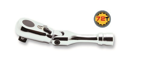 Ko-ken 3726ZS Z-Series 3/8" Sq.Dr. Flexible Ratchet, Reversible (Short),L=120mm - 72 Tooth