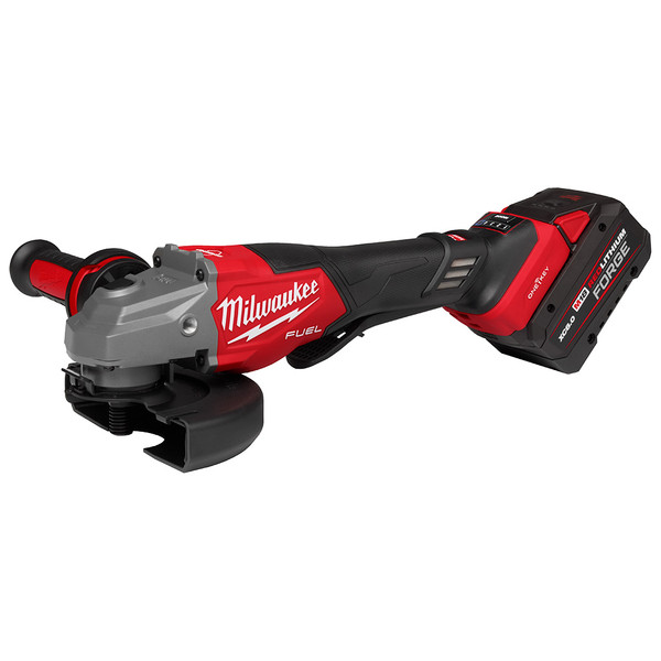 Milwaukee 3672-22 M18 FUEL 4-1/2"-6" Variable Speed Braking Grinder, Paddle Switch w/ ONE-KEY Kit