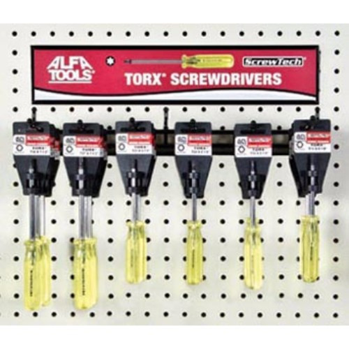 Alfa Tools SCD144H T20 x 6-1/8 Torx Screwdriver Hanger