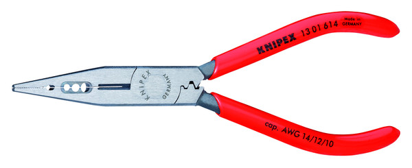 Knipex 13 02 614  4-in-1 Electricians' Pliers 10-14 AWG, 6 1/4" Nominal Length