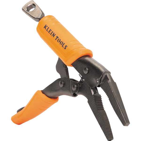 Klein Tools 38610 Long Nose Locking Pliers, 4-Inch