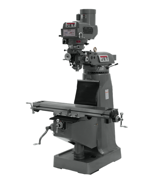 JET JT9-690013-4 JTM-4VS Mill With X, Y and Z-Axis Powerfeeds