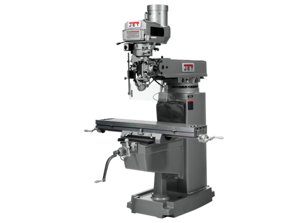 JET JT9-690307 JTM-1050VS2 Mill With ACU-Rite 303 DRO, X & Y-Axis Powerfeeds