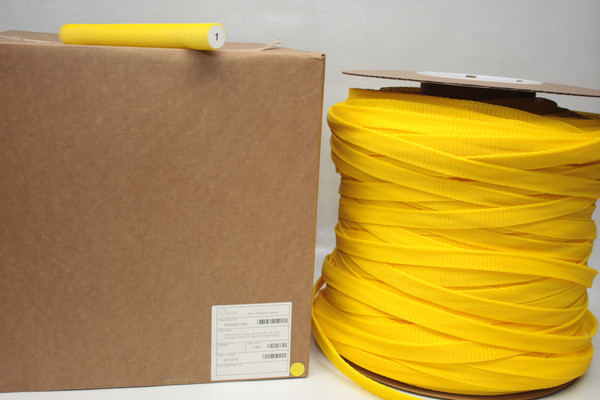 Pacon PPS-1002-164 Protective Netting, Thread Protection Sleeve, 1"-2" Diameter, 164 ft Length, Yellow