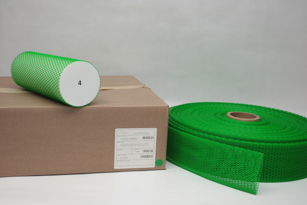 Pacon PPS-1004-500 Protective Netting, Thread Protection Sleeve, 4" - 6" Diameter, 500 ft Length, Green