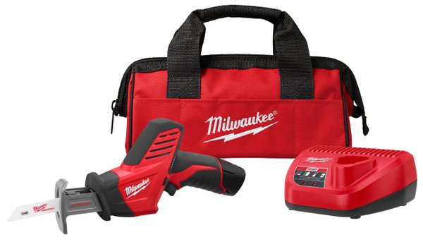 Milwaukee 2420-81 12V Hackzall Saw Kit-Reconditioed