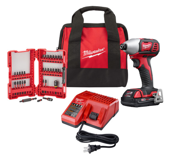 Milwaukee 2656-21B M18 1/4 In. Hex Impact Driver