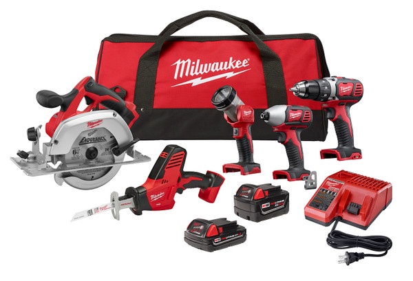 Milwaukee 2695-25CX 5-Tool Combo Kit