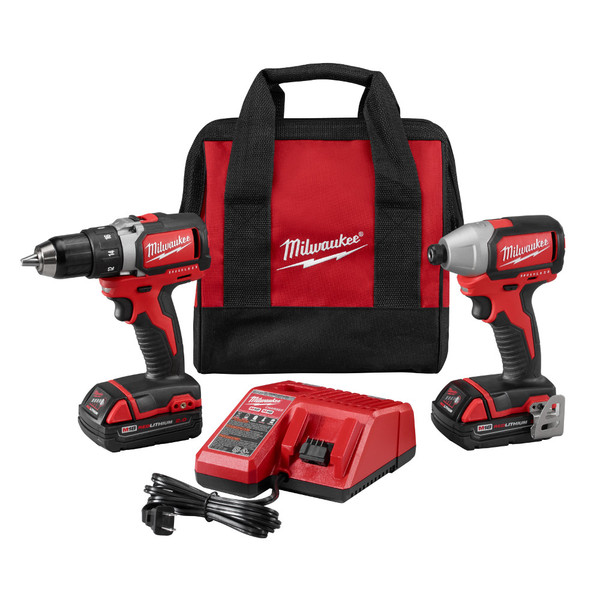 Milwaukee 2798-82CT Drill/Impct Drivr Kit-Reconditioned