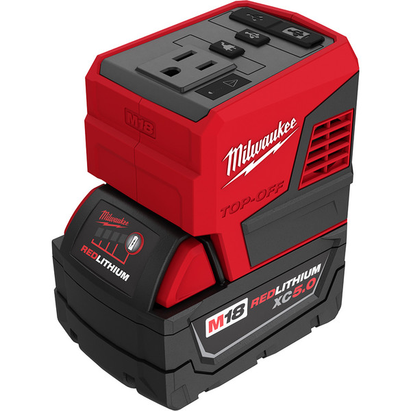 Milwaukee 2846-50 M18 175W Power Supply & Battery